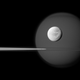 Illustration for article titled Beautiful new NASA photo captures the diversity of Saturn's many moons